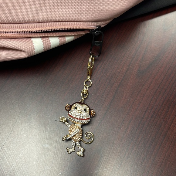 🔴NWOT Adidas Backpack W/Keyring Charm - Picture 6 of 6